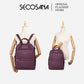 SECOSANA® Frei Minimalist Casual Monogram Tablet Backpack