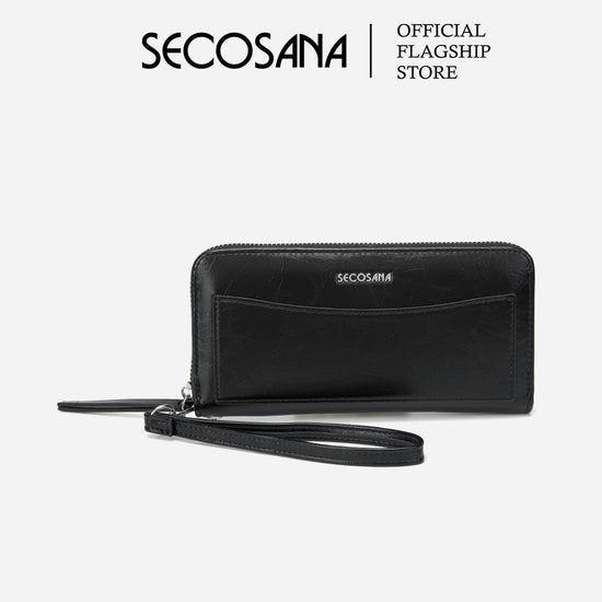 SECOSANA Ariah Long Wristlet Wallet with FREE Secosana Box