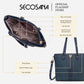 SECOSANA Zinica Monogram Shoulder Bag