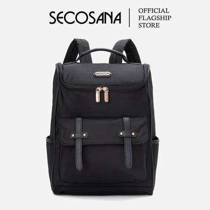 SECOSANA Alleli Plain Laptop Backpack