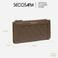 SECOSANA® Finnerly Classic Quilted Long Bifold Wallet