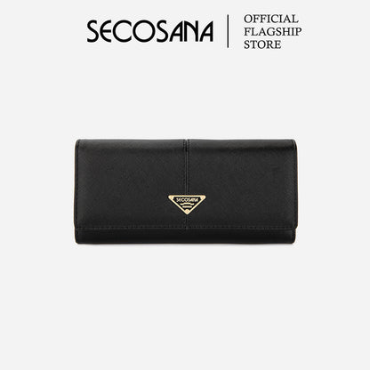 SECOSANA® Leverish Long Trifold Wallet