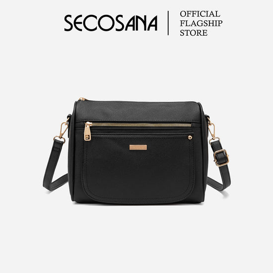 SECOSANA® Foleen Minimalist Casual Plain Crossbody Bag