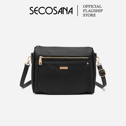 SECOSANA® Foleen Minimalist Casual Plain Crossbody Bag