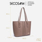 SECOSANA® Felimina Minimalist Casual Plain Shoulder Bag
