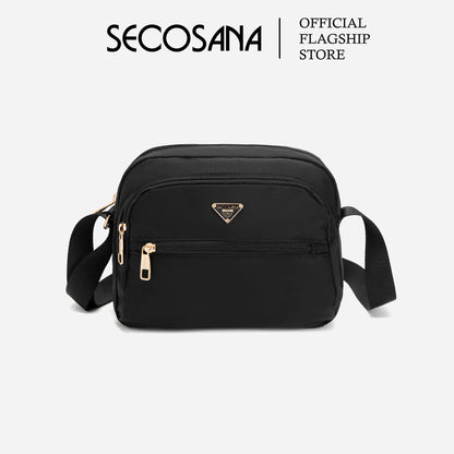 SECOSANA® Grinelle Minimalist Casual Plain Crossbody Bag