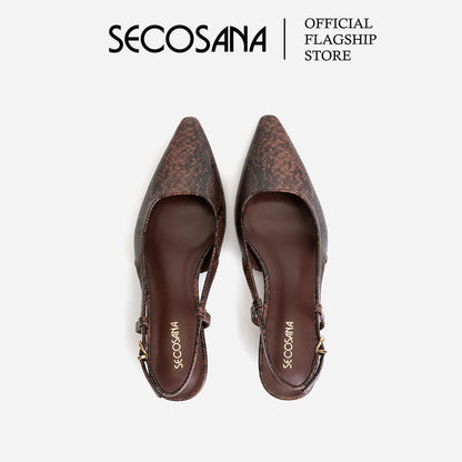 SECOSANA® SS-1007 - Diana Slingback Kitten Heels