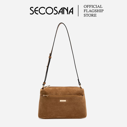 SECOSANA® Janeria Suede Crossbody Bag