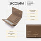 SECOSANA® Misty Classic Mini Trifold Wallet