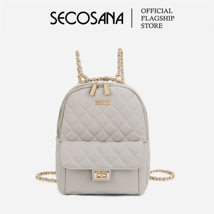 SECOSANA Claire Quilted Convertible Backpack