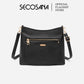 SECOSANA® Foleiza Minimalist Casual Plain Crossbody Bag
