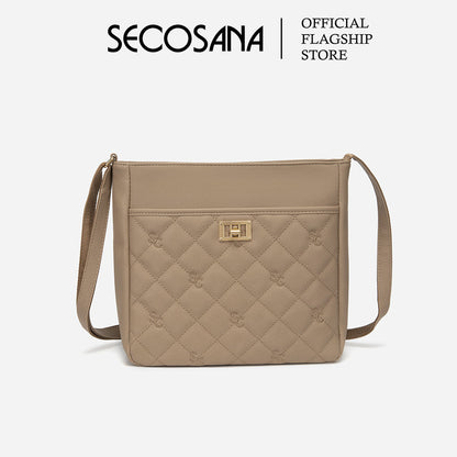 SECOSANA® Glenie Casual Quilted Medium Crossbody Bag