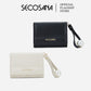 SECOSANA Abbriela Plain Trifold Wallet