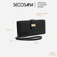 SECOSANA® Idda Classic Long Wristlet Bifold Wallet