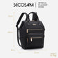 SECOSANA Allebiene Plain Laptop Backpack