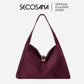 SECOSANA® Alba in Large Suede Hobo Bag