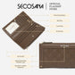 SECOSANA® Finnerly Classic Quilted Long Bifold Wallet