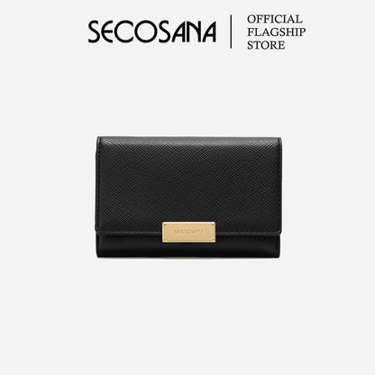 SECOSANA® Indigo Classic Medium Trifold Wallet