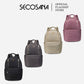 SECOSANA Crizel Plain Simple Casual Laptop Backpack