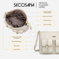 SECOSANA® Giserri Minimalist Casual Large Crossbody Bag