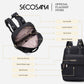SECOSANA Alleriza Plain Laptop Backpack