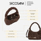 SECOSANA® Noa Suede Hobo Bag
