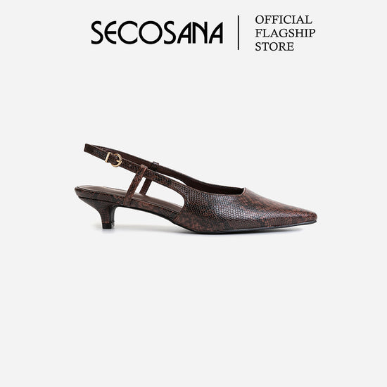 SECOSANA® SS-1007 - Diana Slingback Kitten Heels