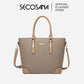 SECOSANA® Famminie Minimalist Casual Plain Shoulder Bag
