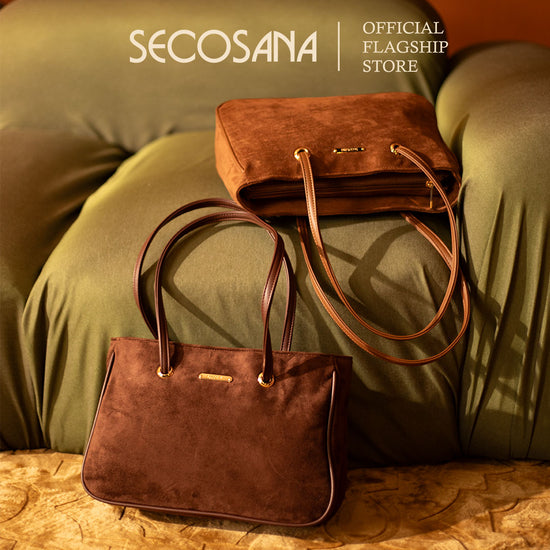 SECOSANA® Kaea Suede Shoulder Bag