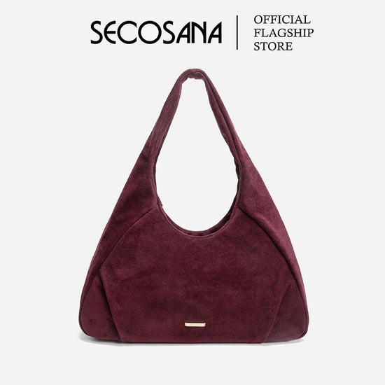 SECOSANA® Jestina Suede Hobo Bag
