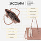 SECOSANA® Nilley with Silk Twilly Shoulder Bag