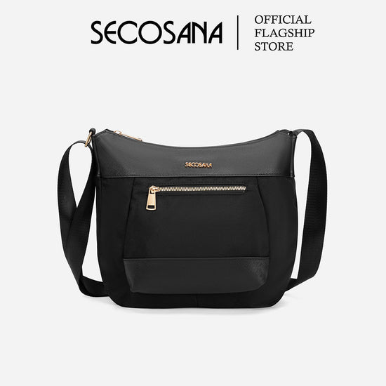 SECOSANA® Eloiza Minimalist Casual Plain Crossbody Bag