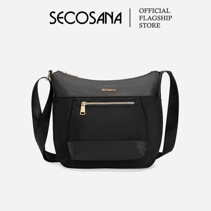 SECOSANA® Eloiza Minimalist Casual Plain Crossbody Bag