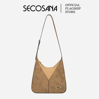 SECOSANA® Janika Suede Shoulder Bag