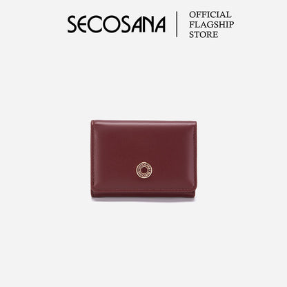 SECOSANA® Ades Modern Mini Trifold Wallet
