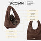 SECOSANA® Mercer in Large Suede Hobo Bag