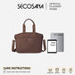 SECOSANA® Nimariah Casual Laptop Shoulder Bag