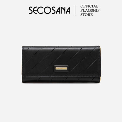 SECOSANA® Ilizz Classic Long Trifold Wallet
