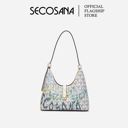SECOSANA® Jeave Signature Print Shoulder Bag