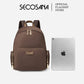 SECOSANA® Froizah Minimalist Casual Plain Petite Backpack