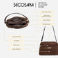 SECOSANA® Janeria Suede Crossbody Bag