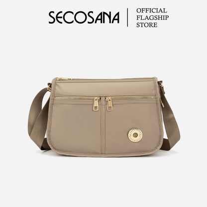SECOSANA® Frika Minimalist Casual Plain Crossbody Bag
