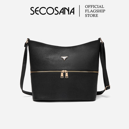 SECOSANA® Firmalyn Minimalist Casual Plain Crossbody Bag