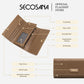 SECOSANA® Ilizz Classic Long Trifold Wallet
