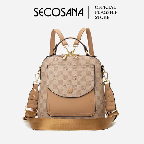 SECOSANA Dani Elegant Multipurpose Convertible Backpack