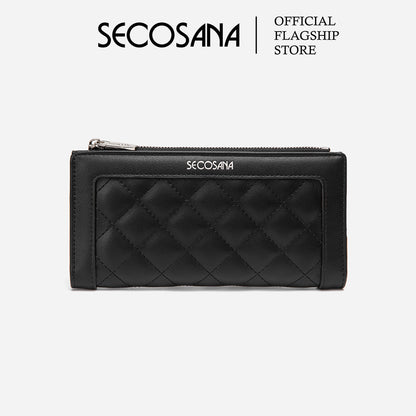 SECOSANA® Finnerly Classic Quilted Long Bifold Wallet