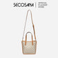 SECOSANA® Jeasse Signature Print Shoulder Bag