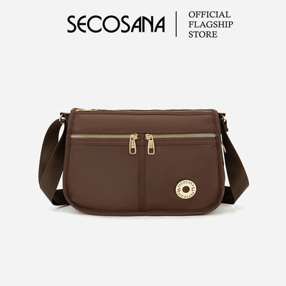 SECOSANA® Frika Minimalist Casual Plain Crossbody Bag