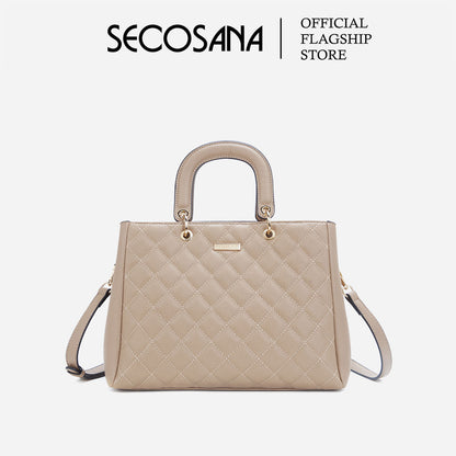 SECOSANA Heidi Quilted Convertible Handbag