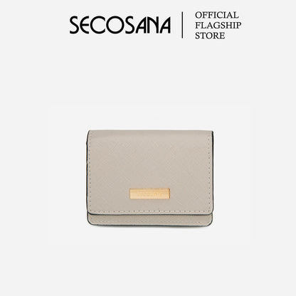 SECOSANA Mabby Plain Coin Purse Wallet